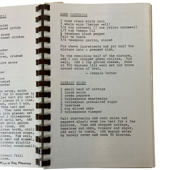 East Texas Rebekah Round-Up Cookbook Spiral Bound 1987 Deep East Texas Cooking - Picture 6 of 13